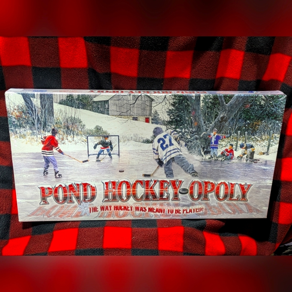 Outset Media POND HOCKEY-OPOLY SEALED BoardGame | Rare FIRST Edition